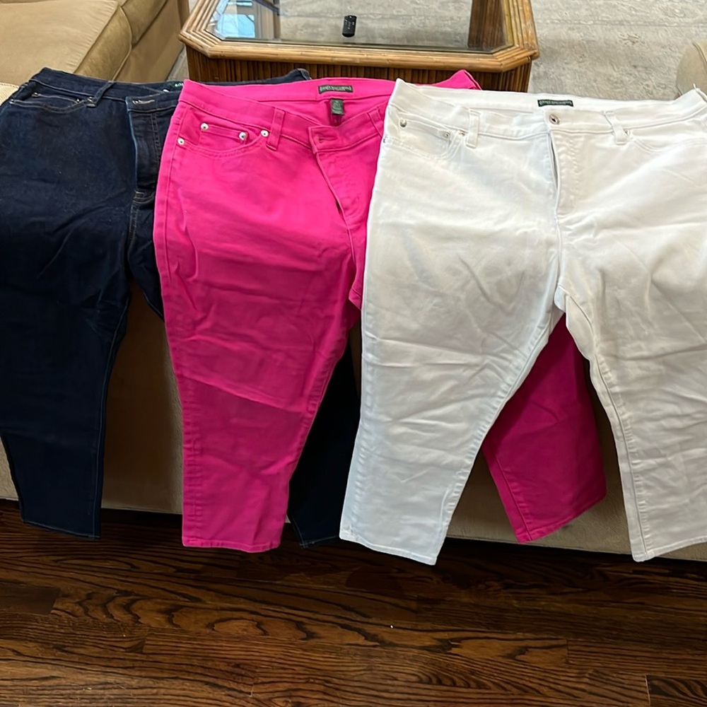 Bundle of three Ralph Lauren jeans